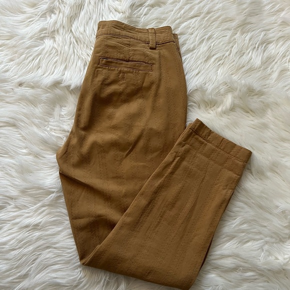 Anthropologie Scout Slim Mustard Pants - Picture 3 of 10